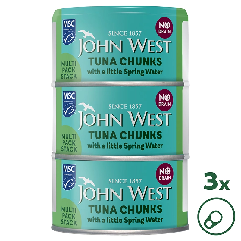 John West Tuna Chunks in Brine 145g