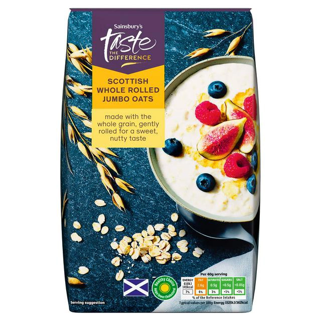 Sainsbury's 1kg Scottish Whole Rolled Jumbo Oats