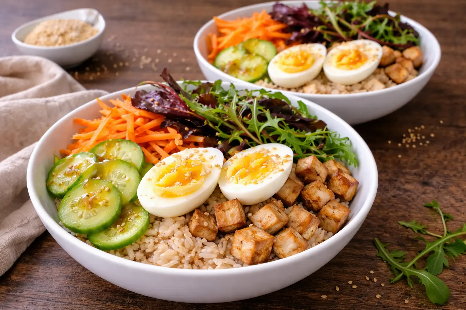 Smoked Tofu Poke Bowl: Fast, Fresh & Nutritious