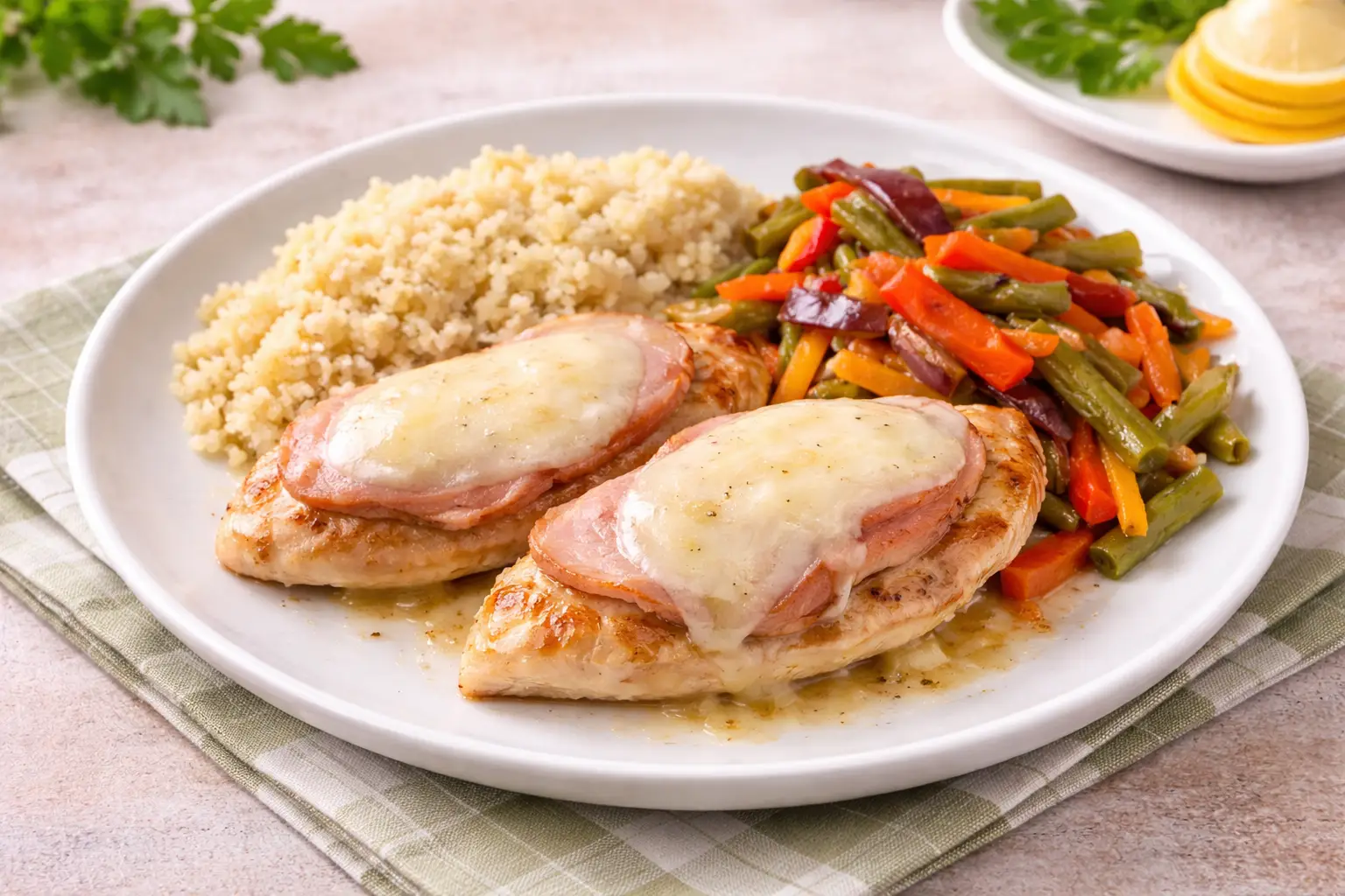 Turkey with Couscous and Vegetables: Quick Healthy Dinner
