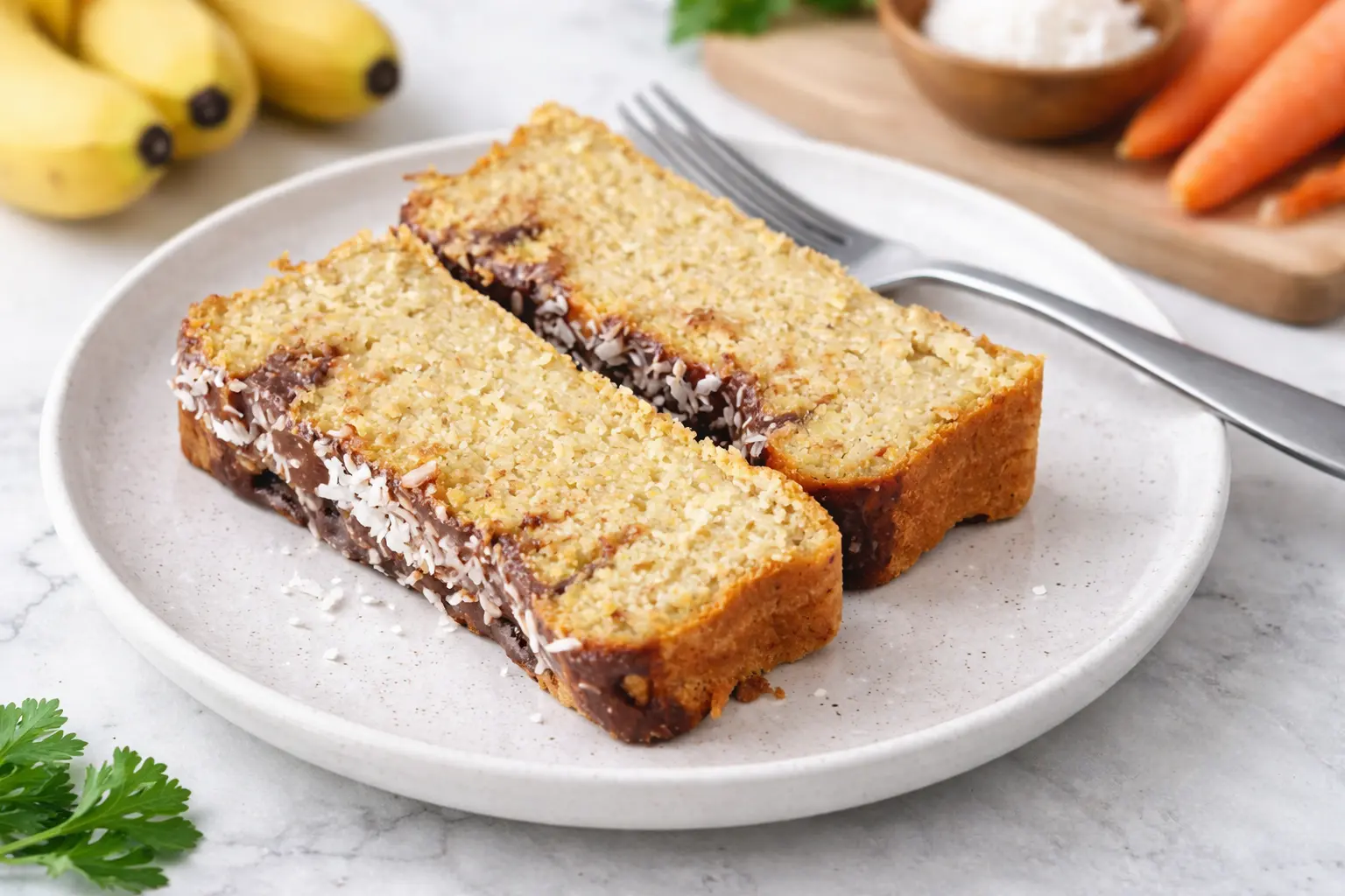 Easy Banana Carrot Bread