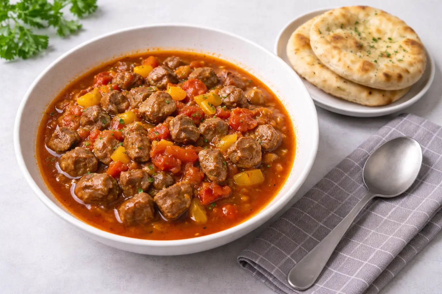 Juicy Lamb Tava: Simple Skillet Lamb Stew