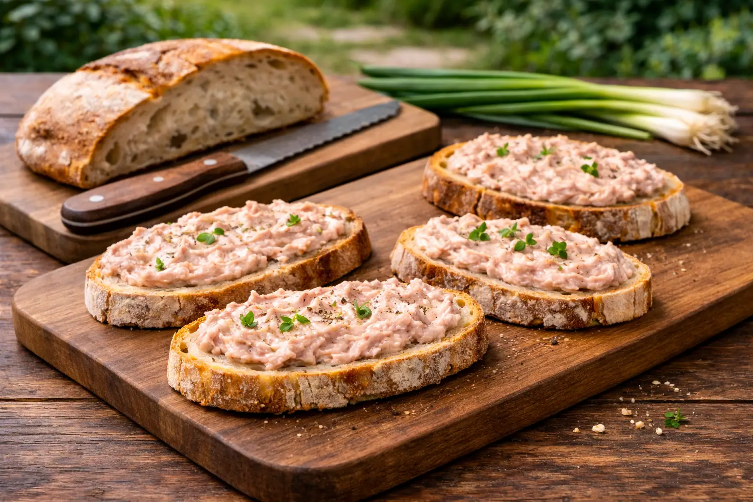 Easy Ham & Creamy Cheese Pâté: Perfect for Toast or Meal Prep