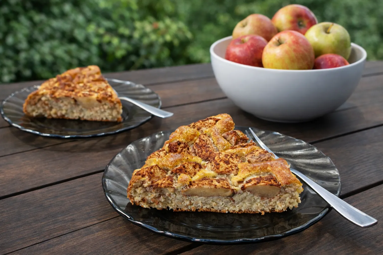 Apple & Cinnamon Oat Cake: No Flour, No Fuss
