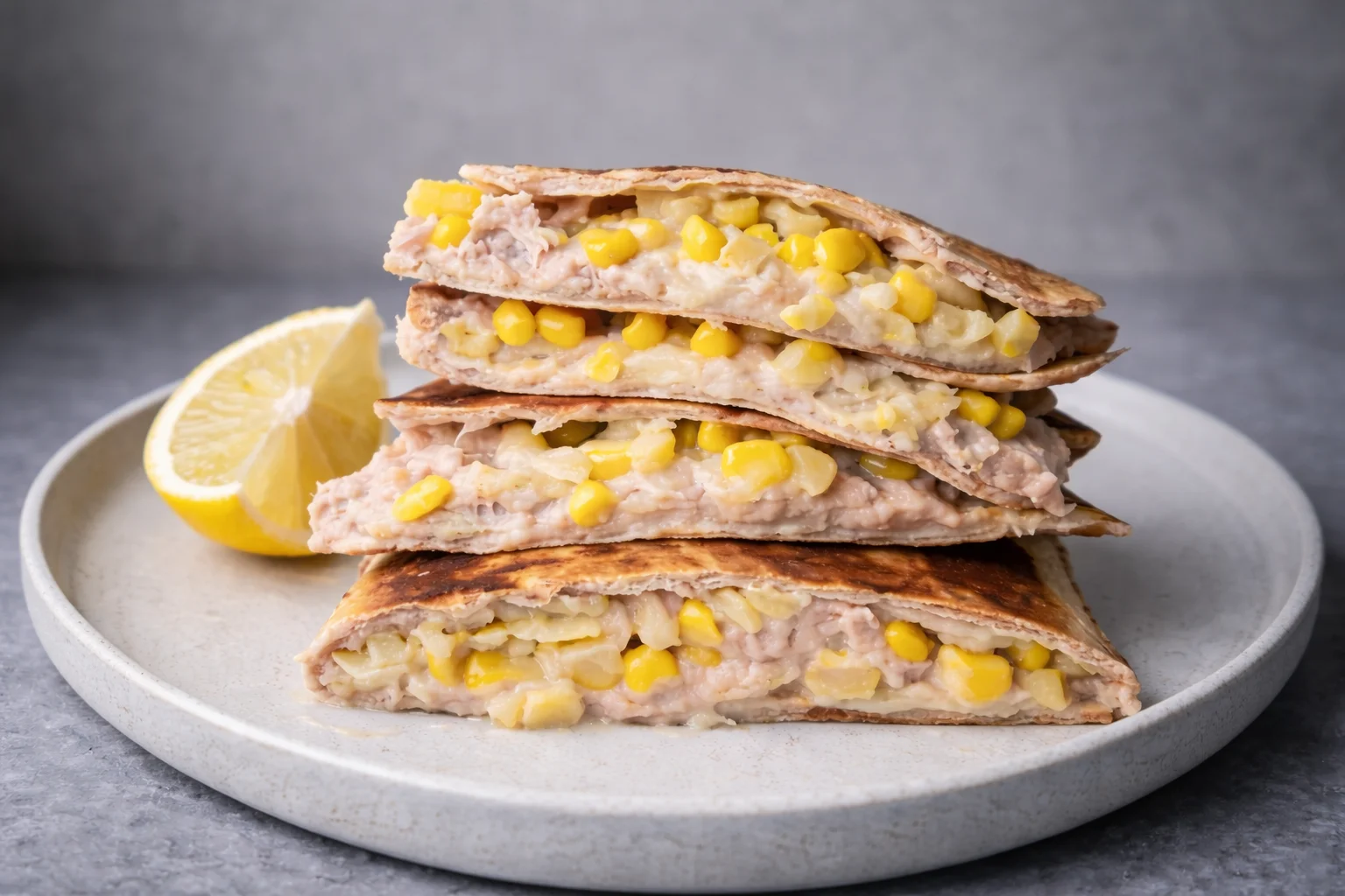 Easy Fit Tuna and Sweetcorn Quesadillas