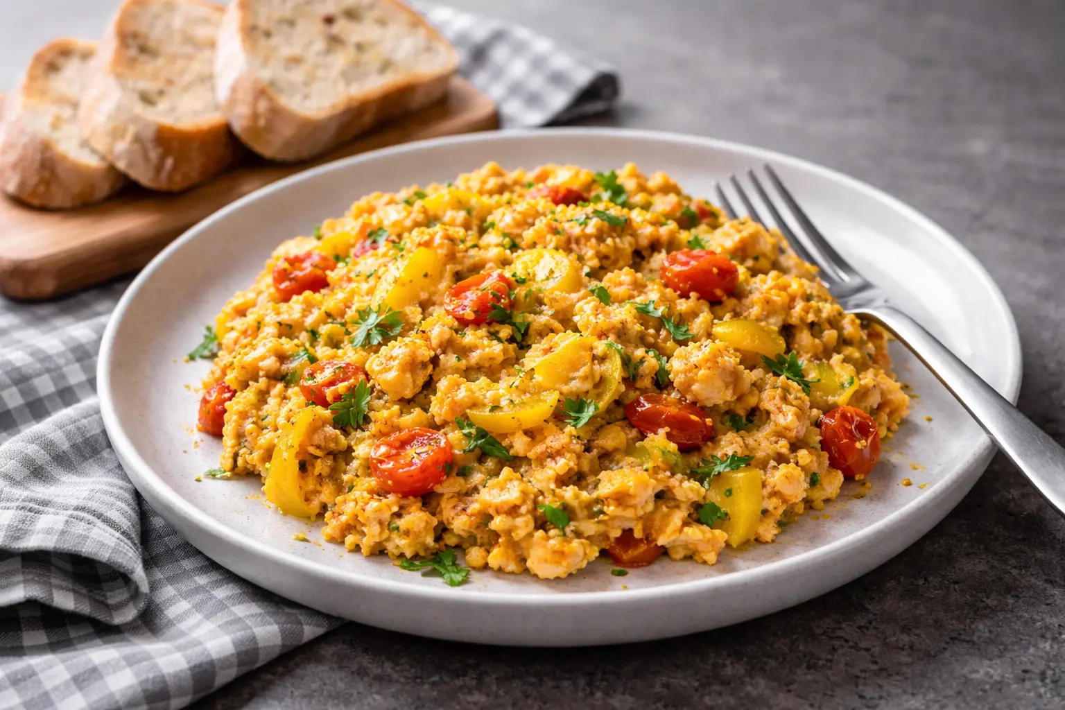 Courgette and Egg Breakfast: One Pan Recipe