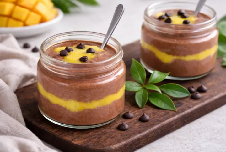 High-protein Chocolate Mango Mousse: Creamy & Naturally Sweet