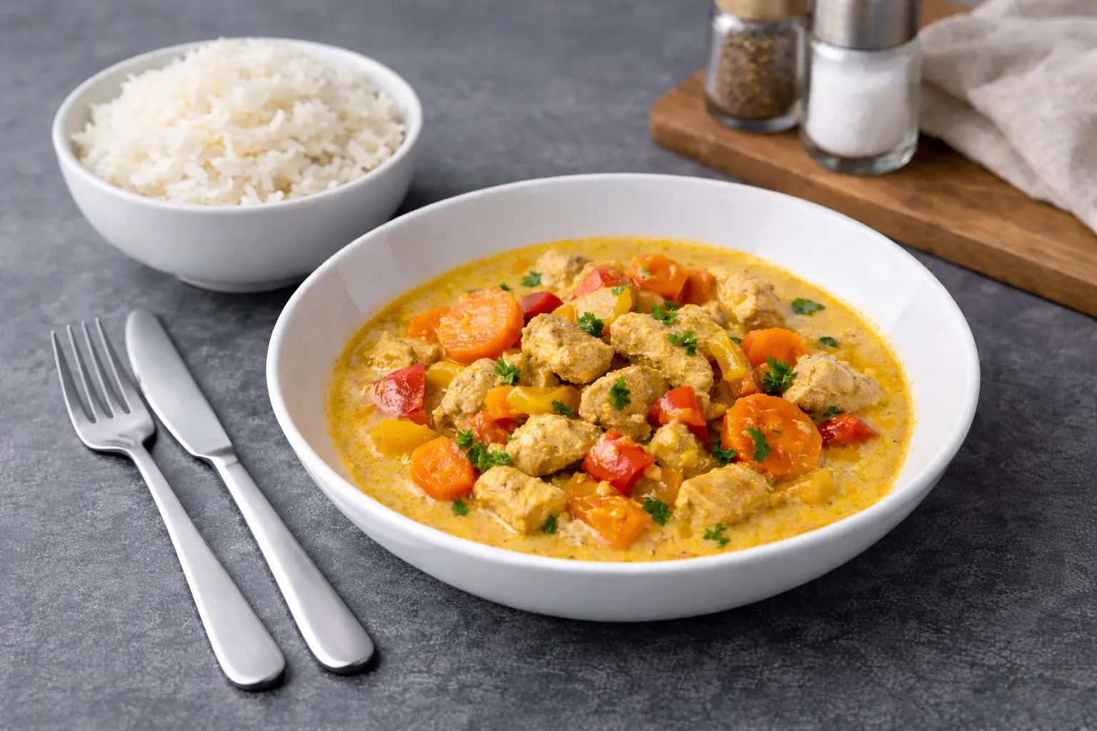 Chicken Garam Masala with Coconut Milk for Meal Prep