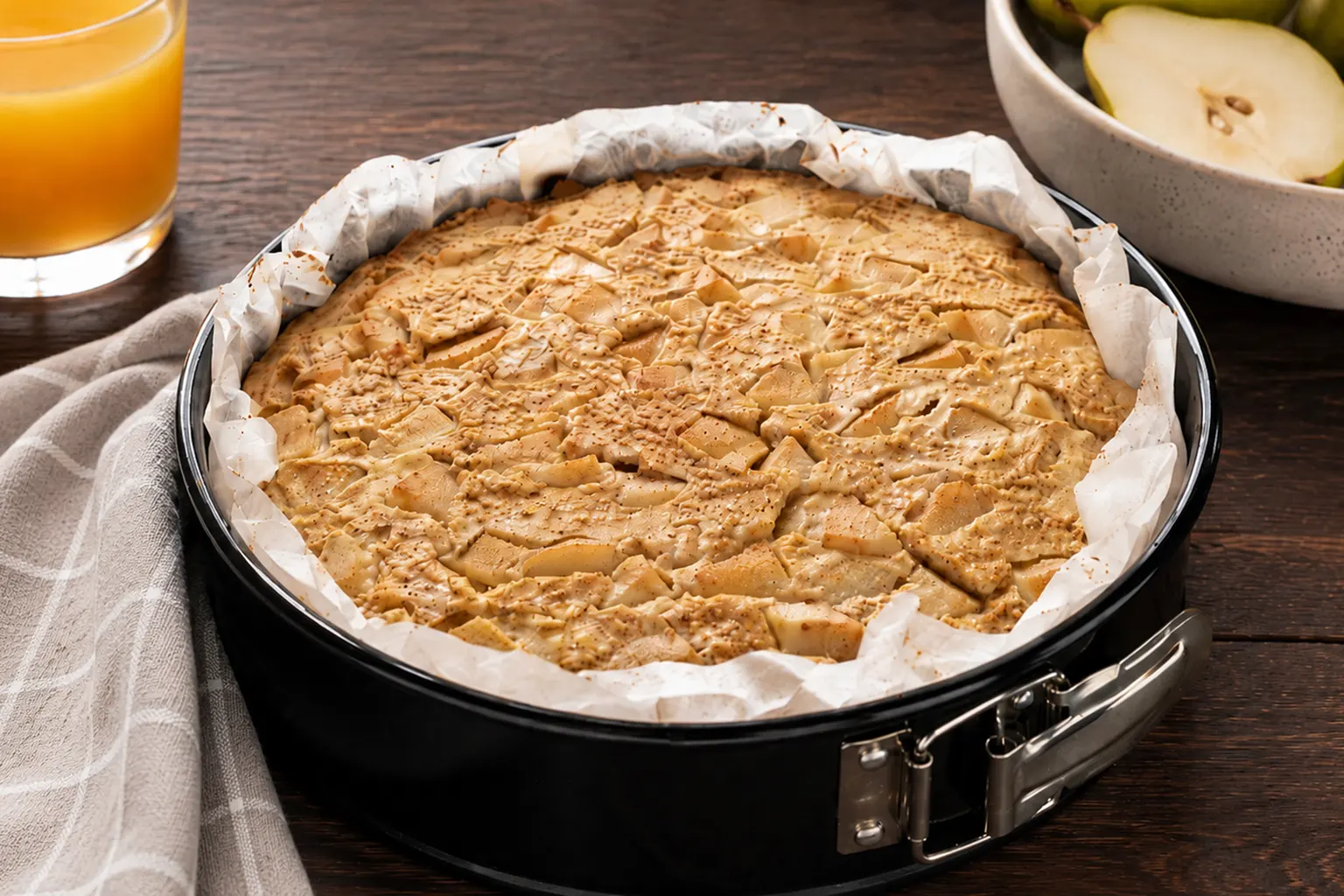 Pear and Cinnamon Baked Oats