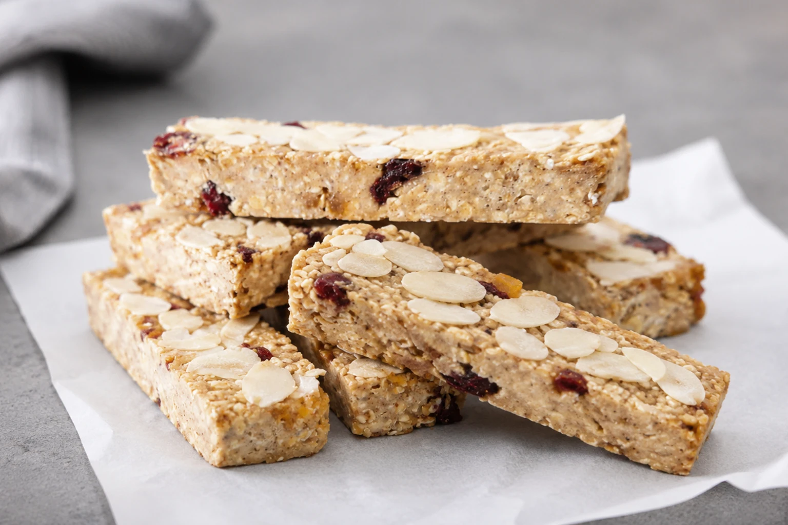 No-bake Protein Bars with Almond Butter