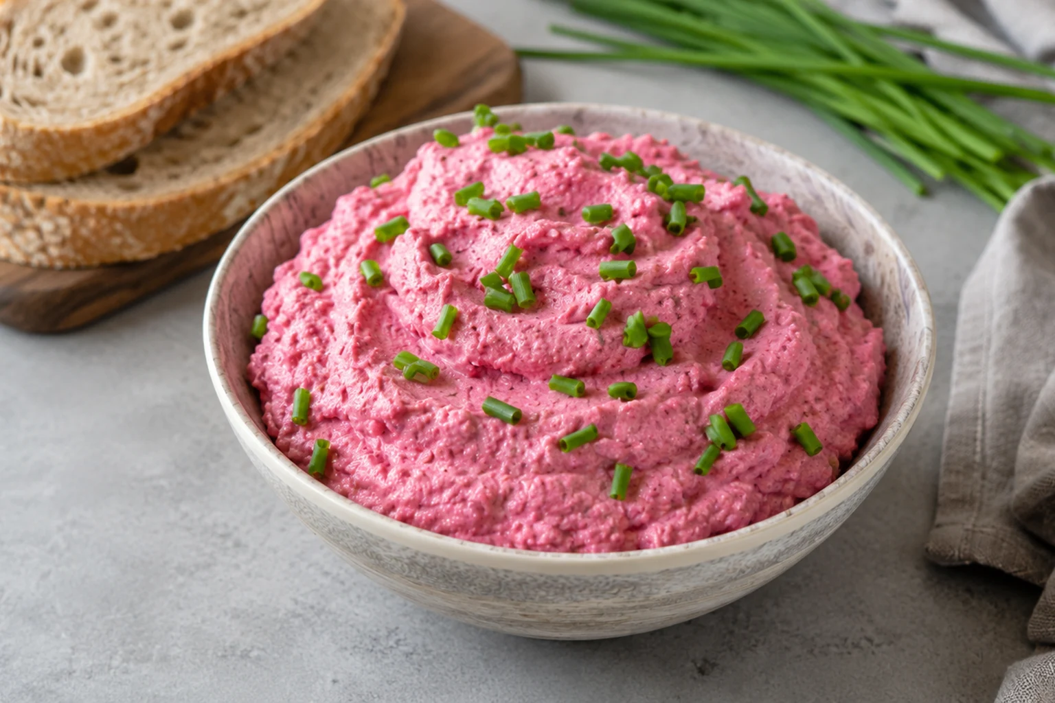 Beetroot Spread with Goat’s Cheese and Horseradish