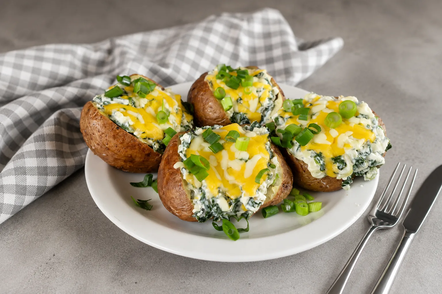 Irish-style Colcannon Jacket Potatoes