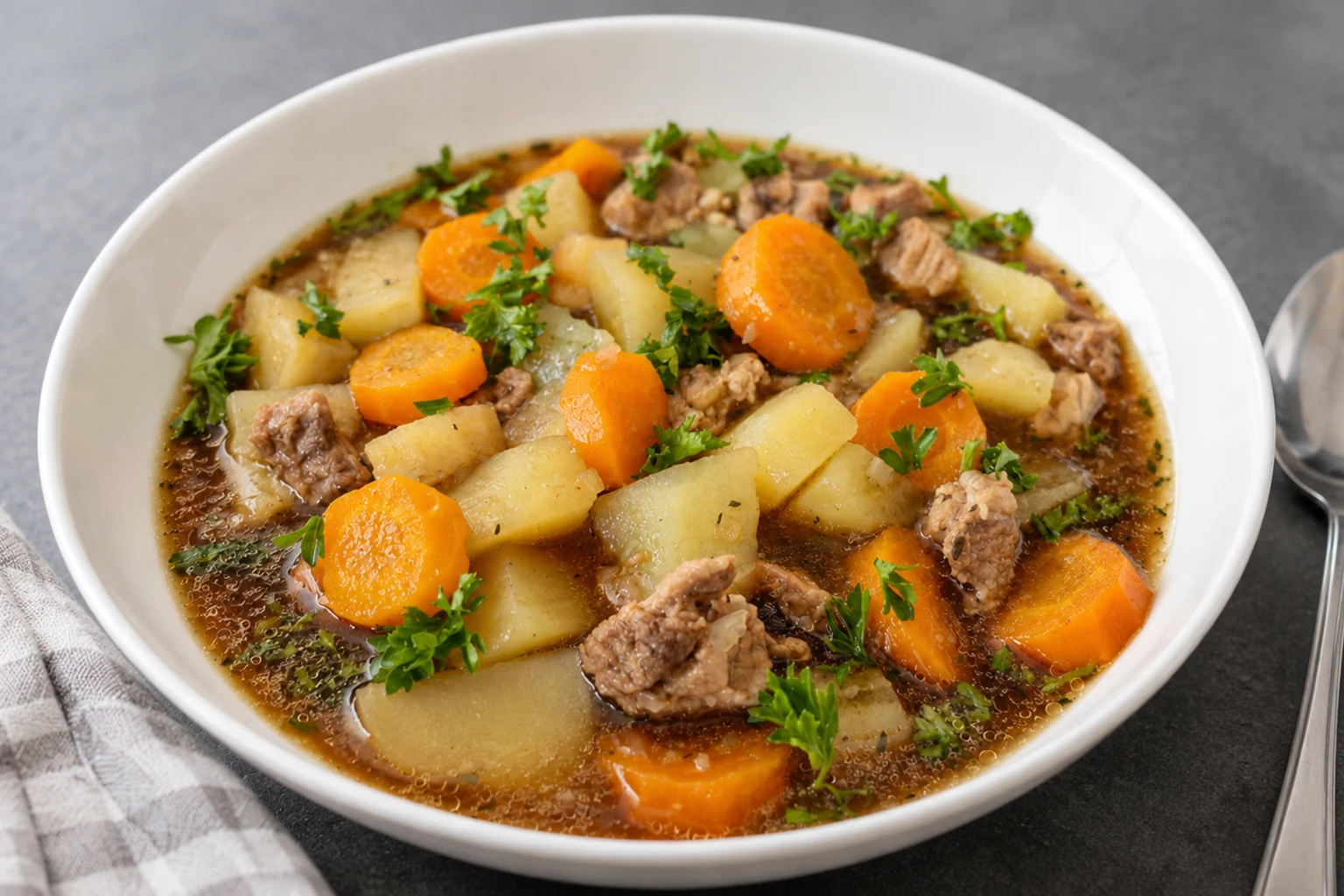 Irish Lamb Stew with Root Vegetables