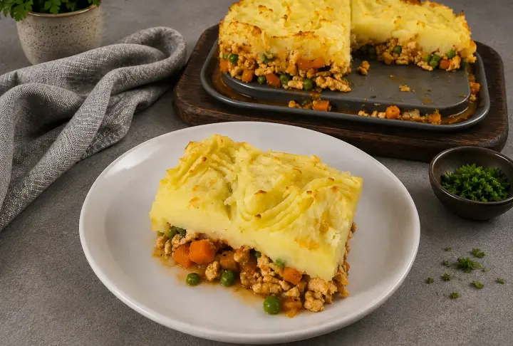 High-protein Turkey Shepherd's Pie