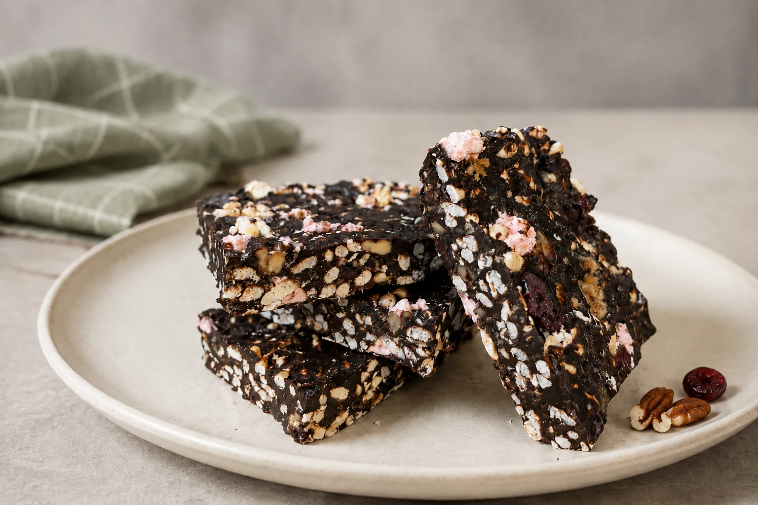 Rocky Road Protein Bars