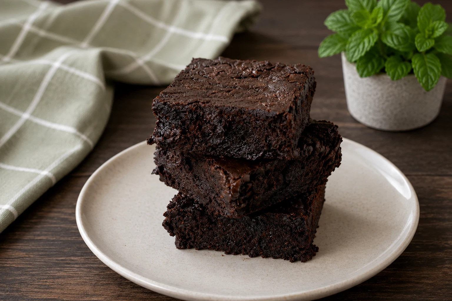 Cottage Cheese Chocolate Brownies